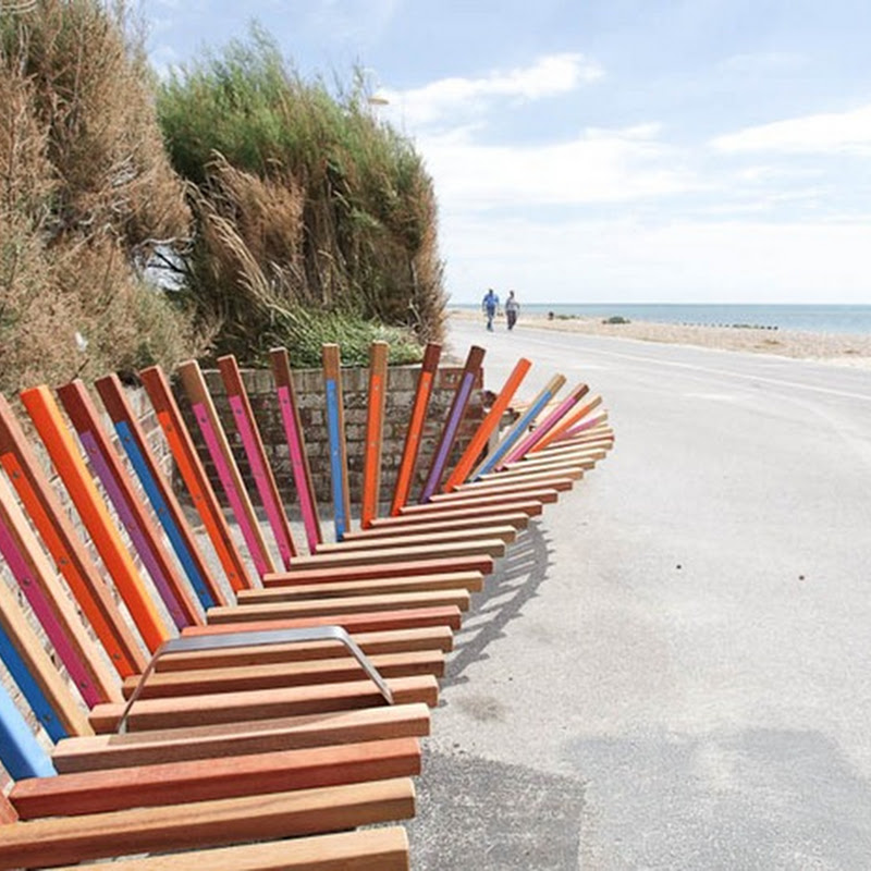 The Longest Bench in the World | Amusing Planet